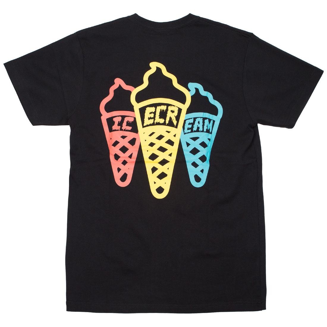 Ice Cream Men Trifecta Tee (black)