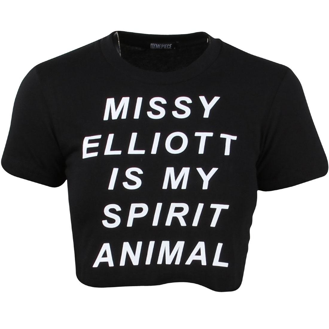 Dimepiece Women Missy Elliot Tee (black)