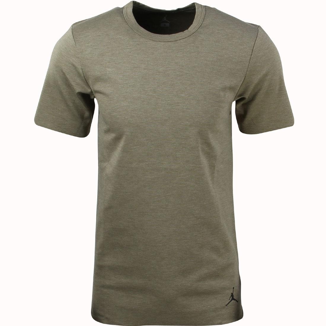Jordan Men 23 S/S Extended Top (olive / olive khaki heather / black)