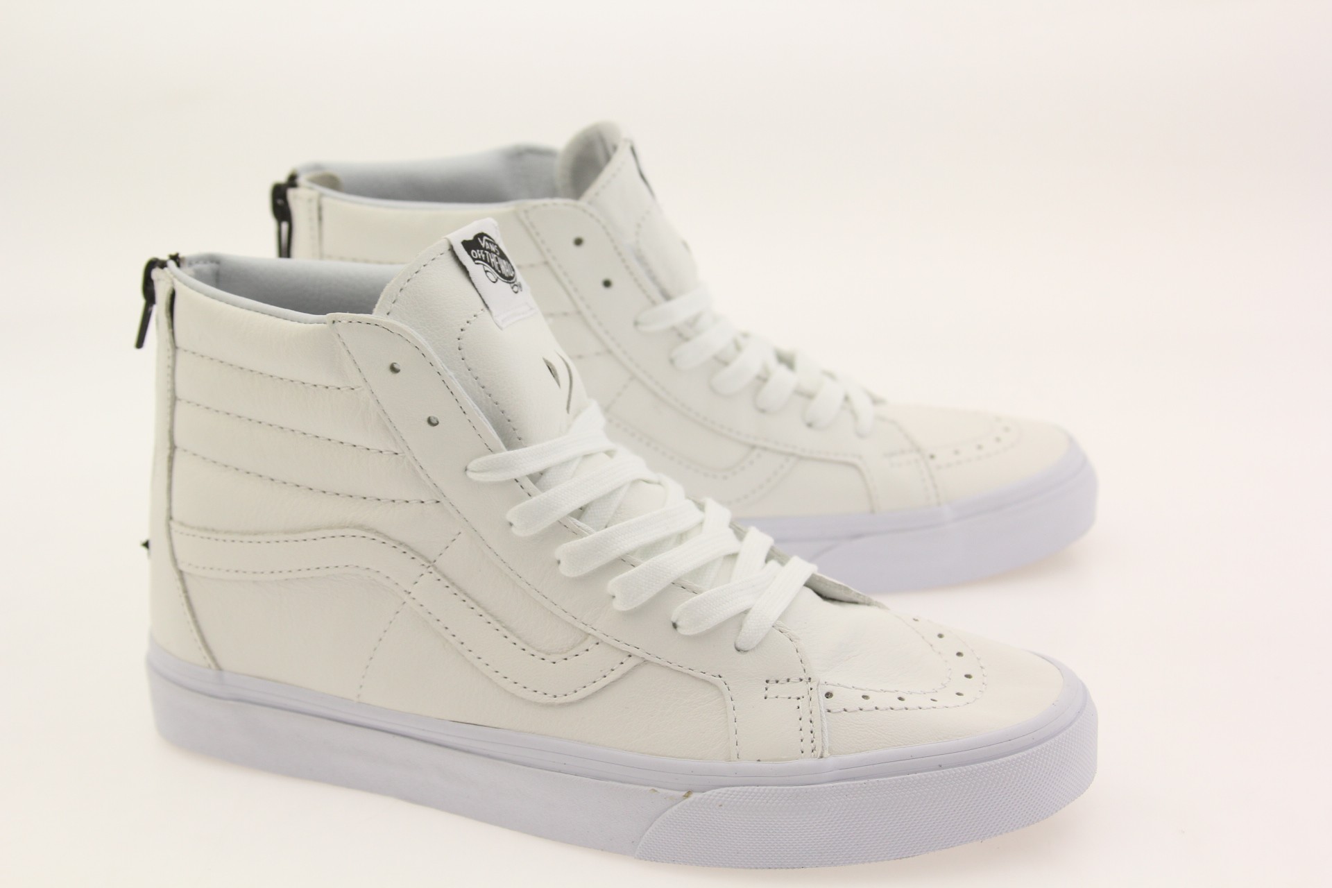 Vans Men Sk8-Hi Reissue - Premium Leather (white / black)