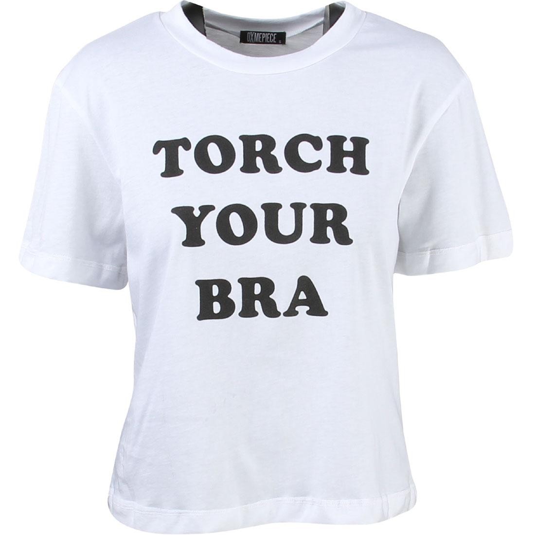 Dimepiece Women Torch Your Bra Tee (white)