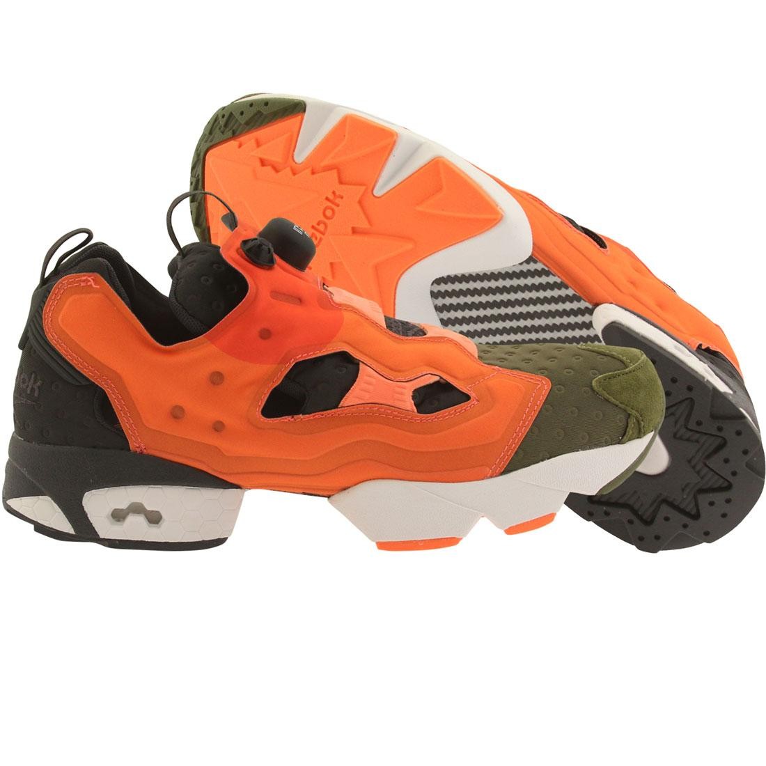 Reebok Men Instapump Fury ASYM (canopy green / peach / atomic red / coal)
