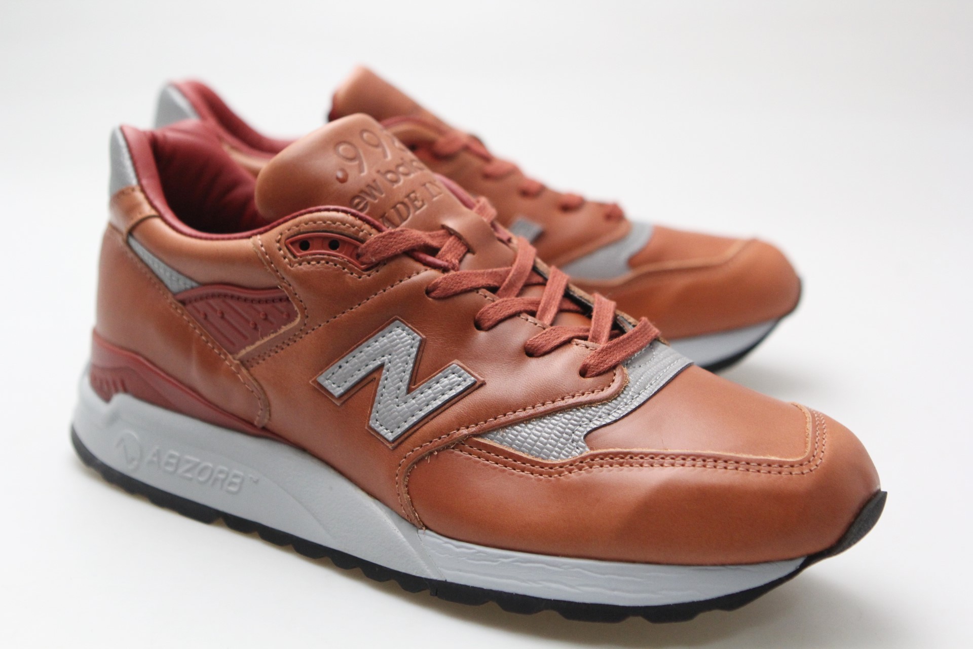 New Balance Men 998 Age of Exploration M998BESP - Made In USA (brown / silver)