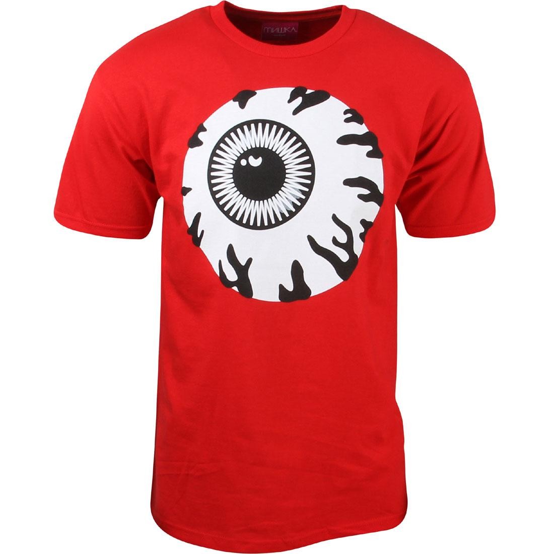 Mishka Men Monochrome Keep Watch Tee (red)