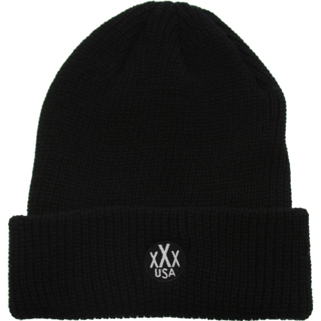 10 Deep Dot Logo Knit Beanie (black)