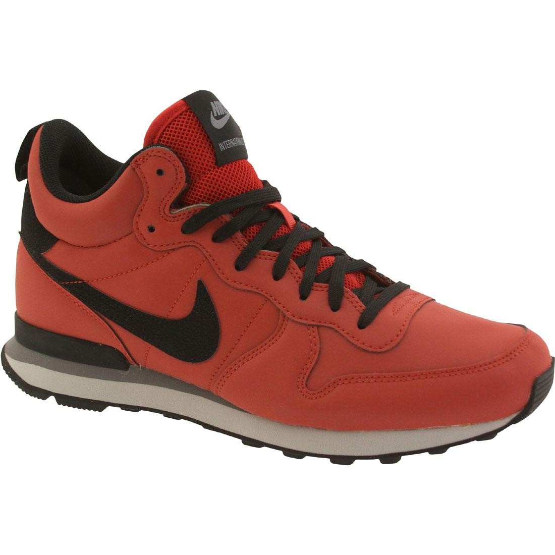 Nike Men Internationlist Mid QS (red / red clay / black)