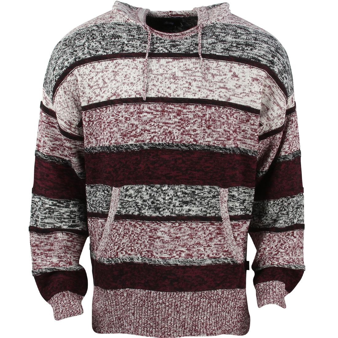 Stussy Men Drug Rug Hoody (burgundy)