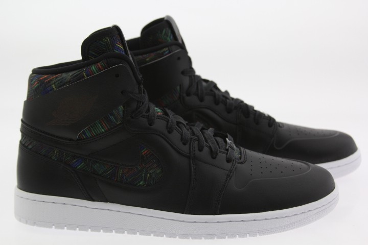Jordan Men Air Jordan 1 Retro High Nouveau BHM (black / voltage green / white)