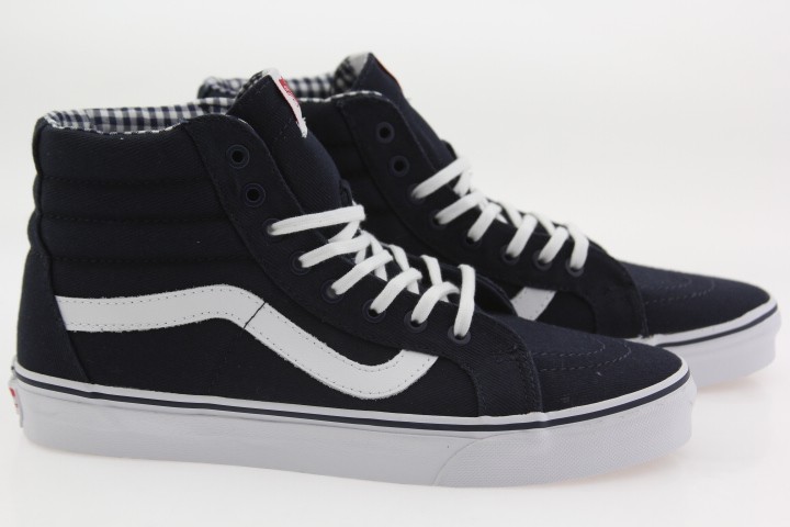 Vans Men Sk8-Hi Reissue - Twill (blue / dress / white)