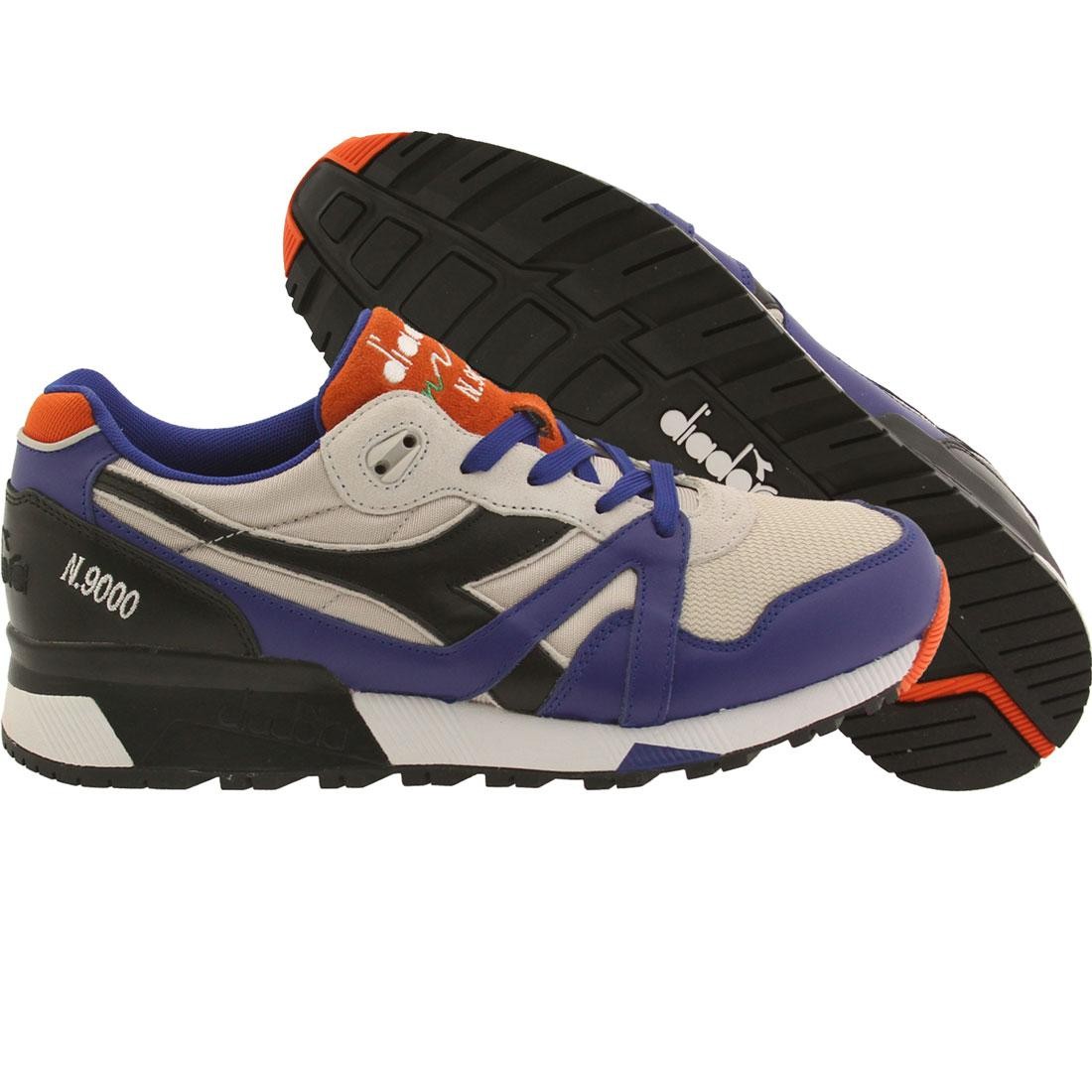 Diadora Men N9000 L-S (blue / orange / wind gray)