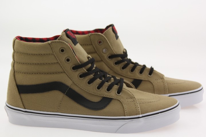 Vans Men Sk8-Hi Reissue - Twill (black / cornstalk)