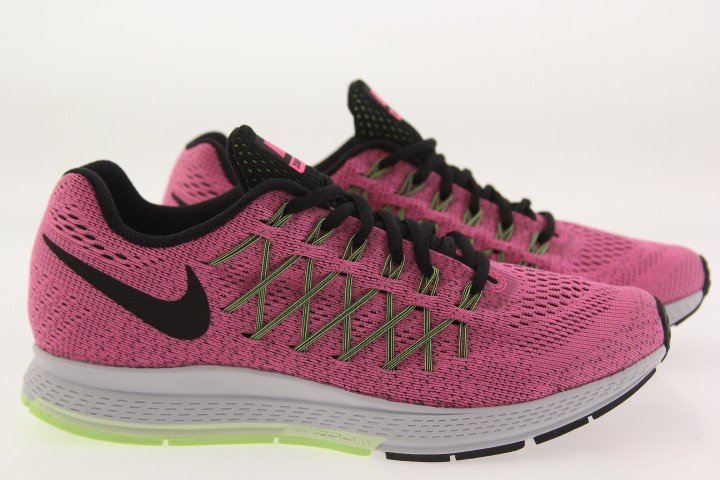 Nike Women Air Zoom Pegasus 32 (pink / pink power / black / barely violet / ghost green)