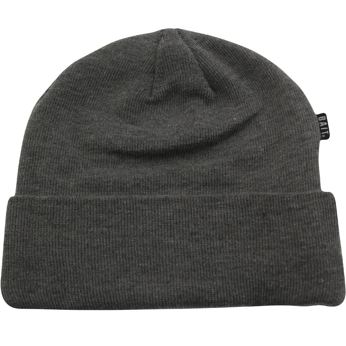 BAIT Folded Beanie (gray / heather grey)