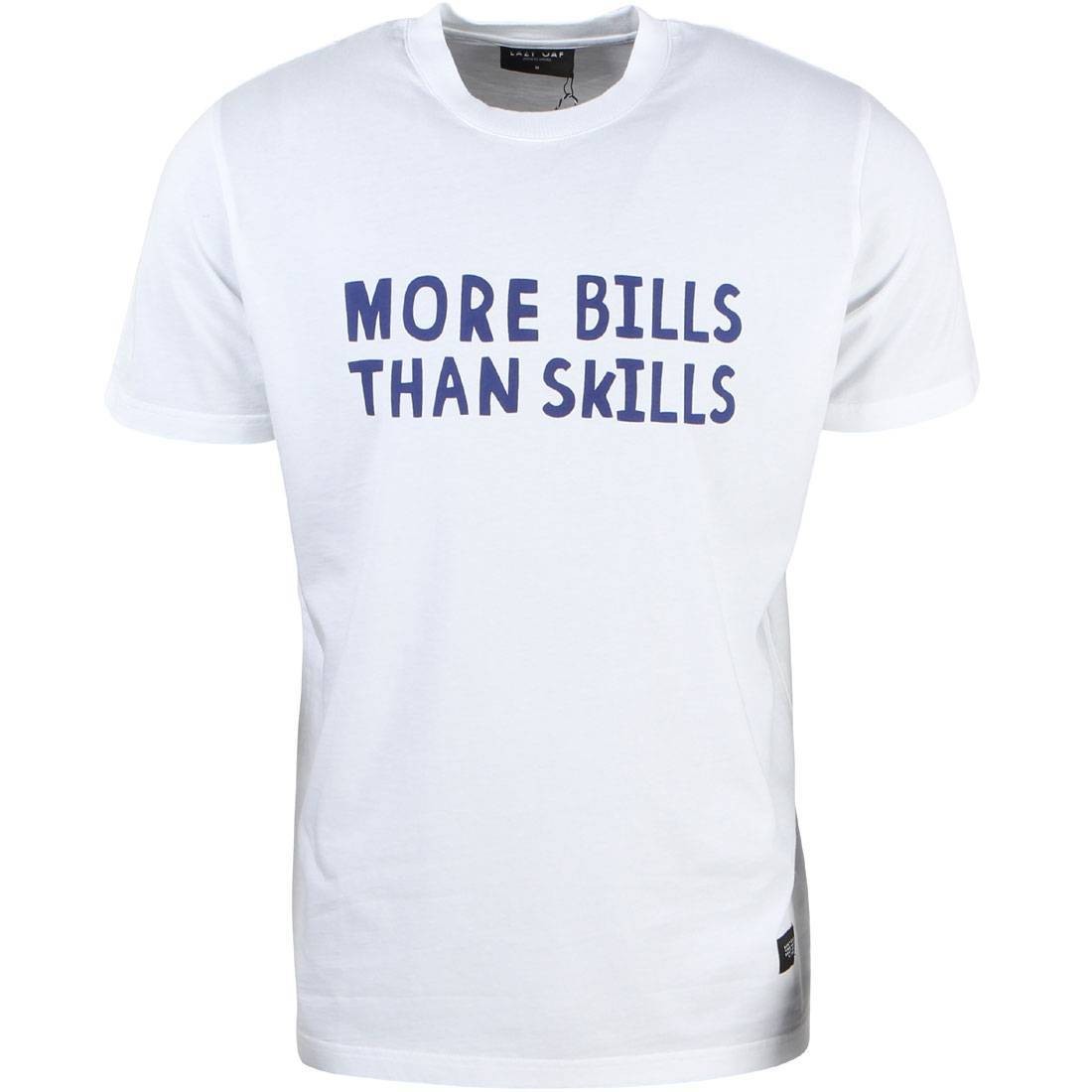 Lazy Oaf Men No Skills Tee (white)