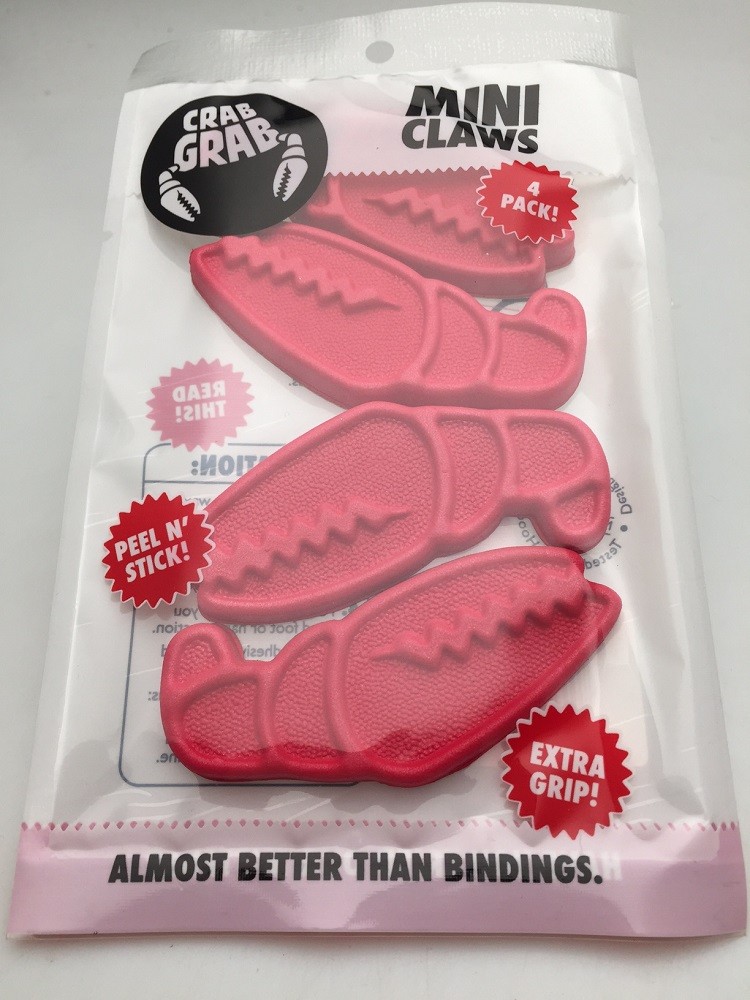 Crab Grab Mini Claws Stomp Pad - 4 Pack (red)