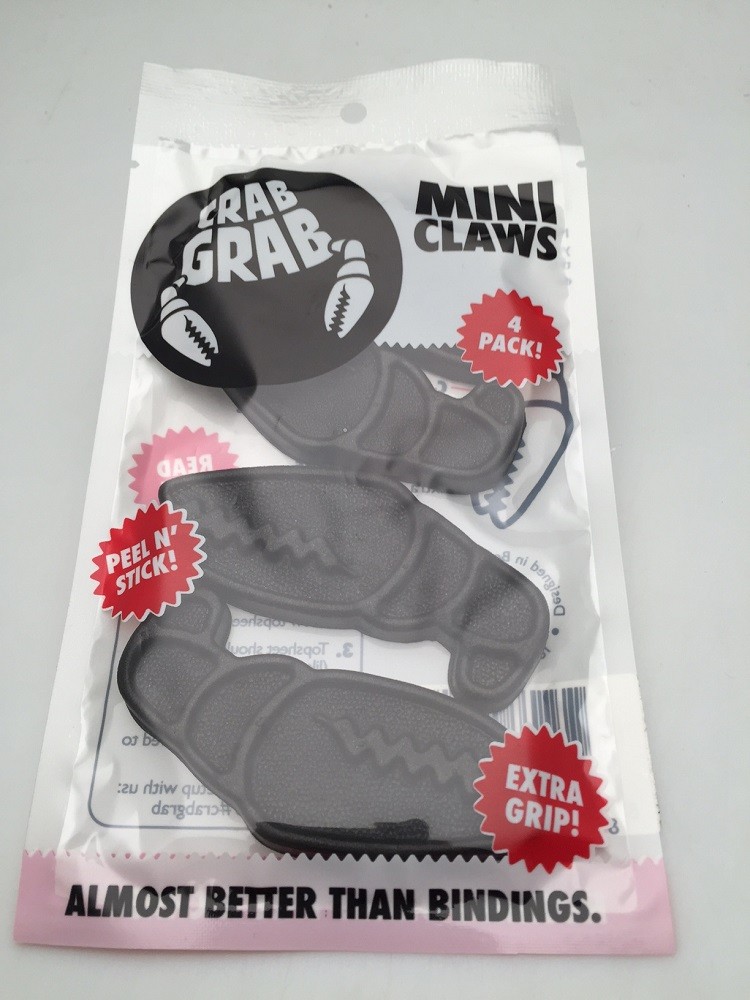Crab Grab Mini Claws Stomp Pad - 4 Pack (black)