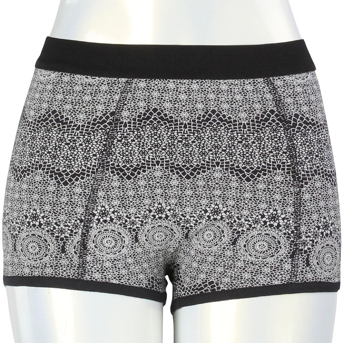 RVCA Women No Pressure Brief Boxers (black)