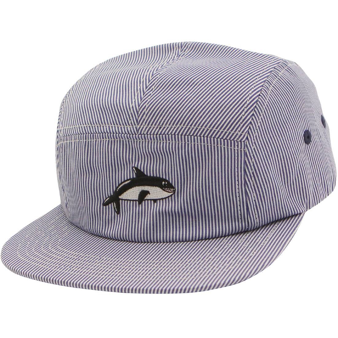 Lazy Oaf Whale Stripe Cap (navy)