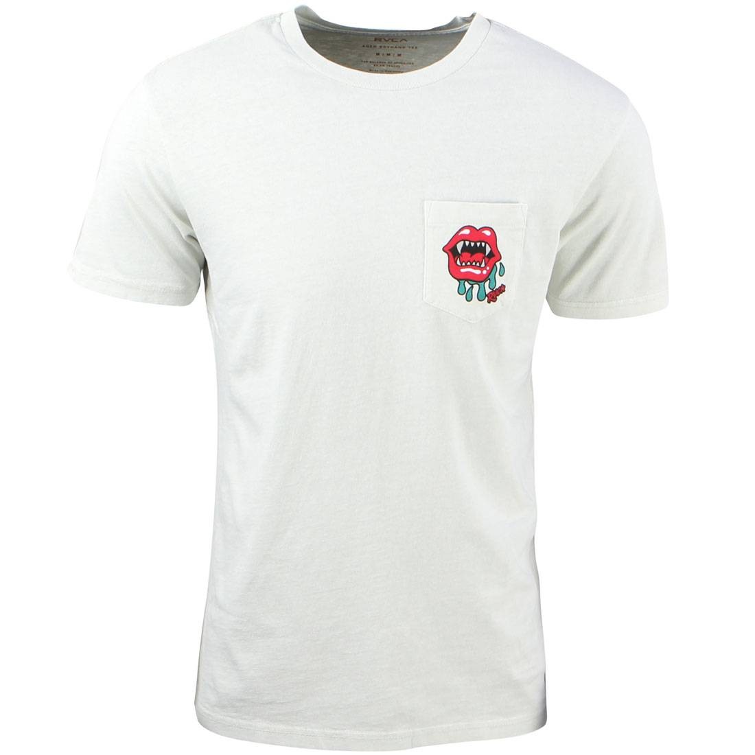 RVCA Men Mouth Tee (gray / slate)