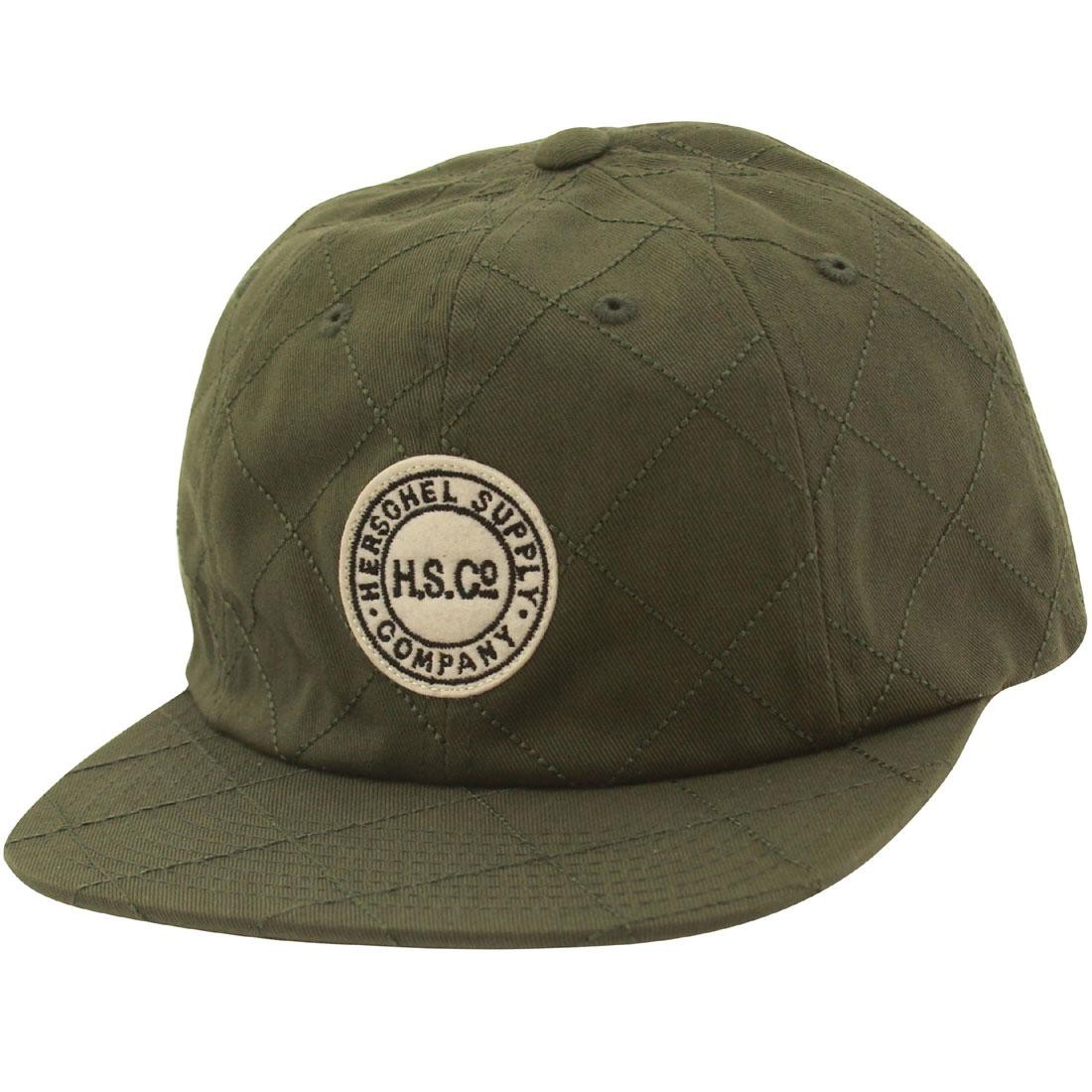 Herschel Supply Co Glenwood Cap (green / quilted army)