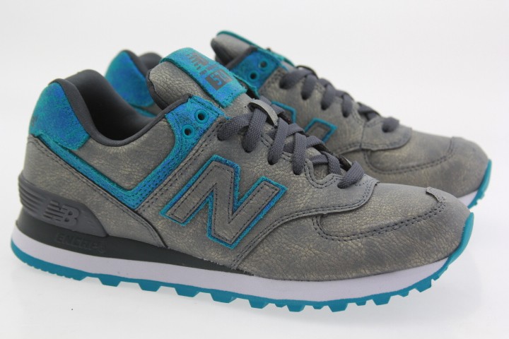 New Balance Women 574 Mineral Glow WL574MGC (gray / blue)