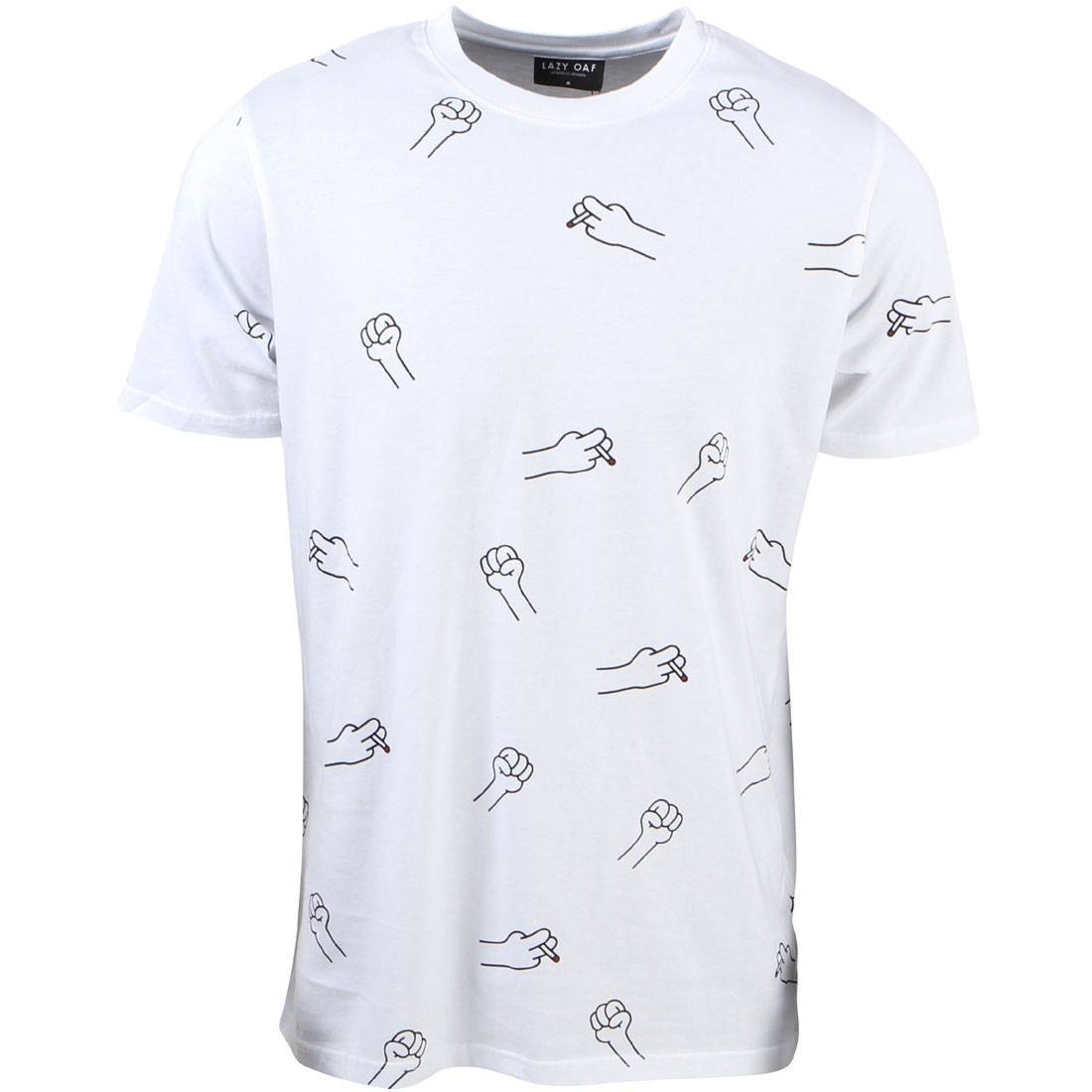 Lazy Oaf Men Smokes Tee (white)
