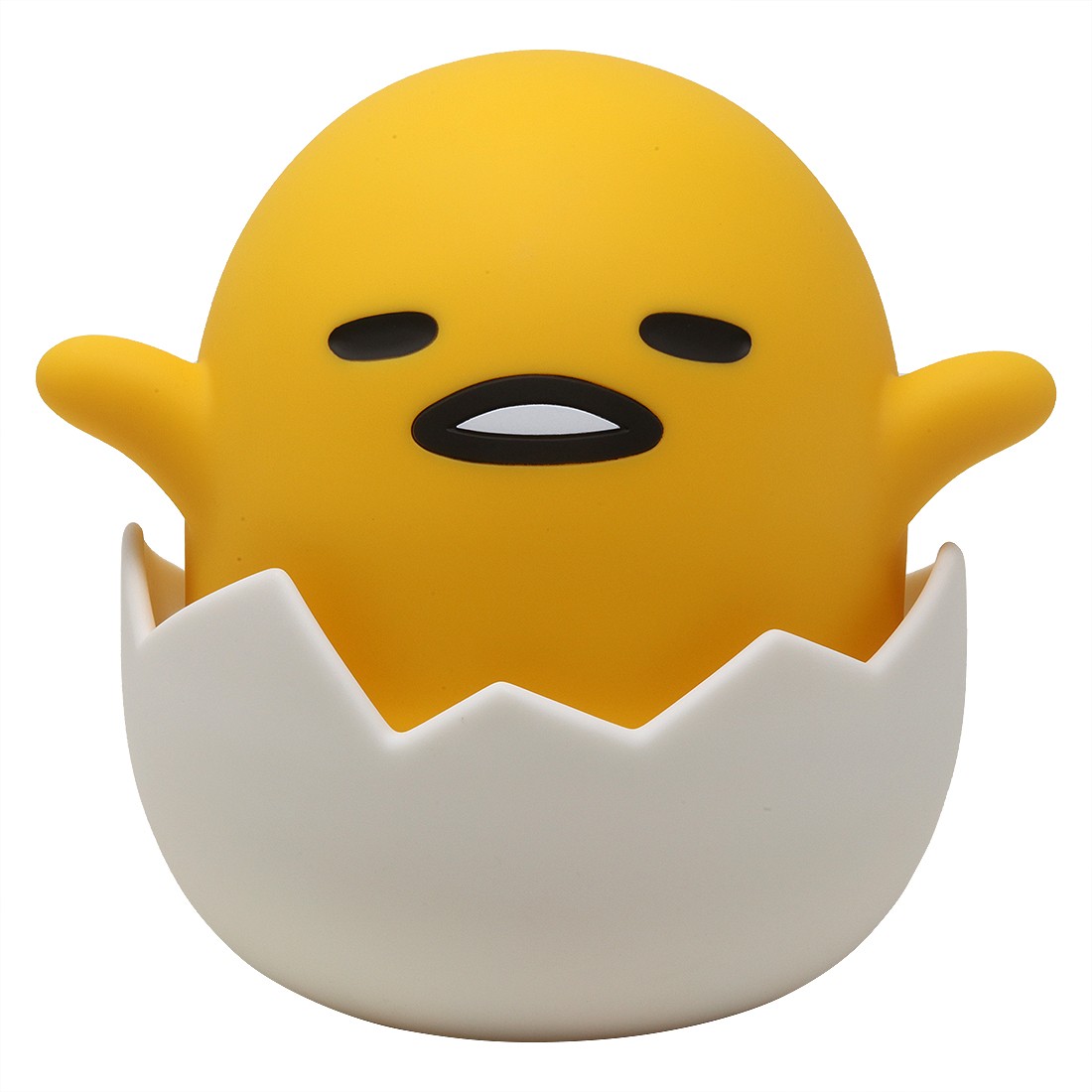 Monogram Gudetama Figural PVC Bank (yellow)