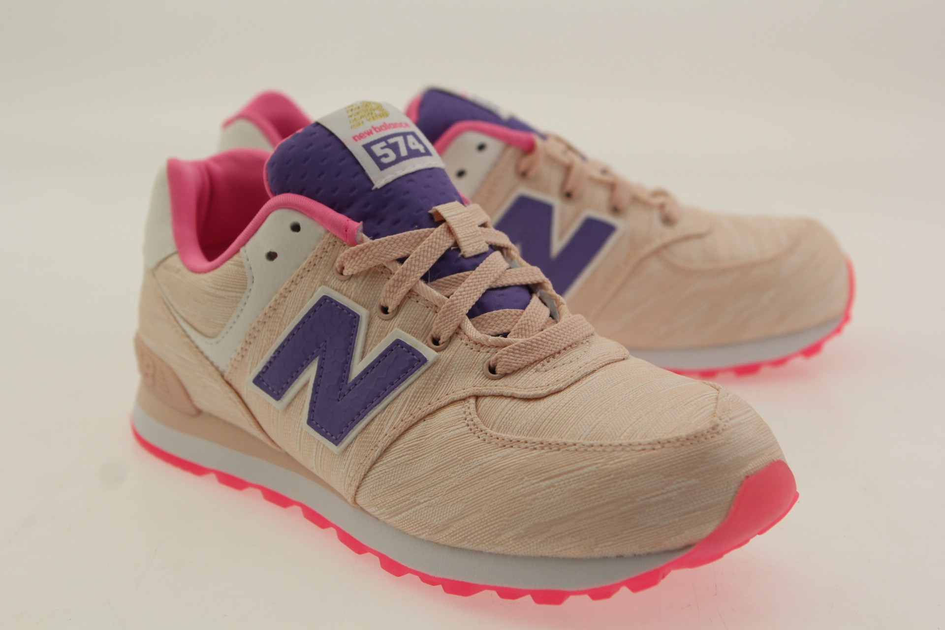 New Balance Big Kids 574 - KL574SOG (pink)