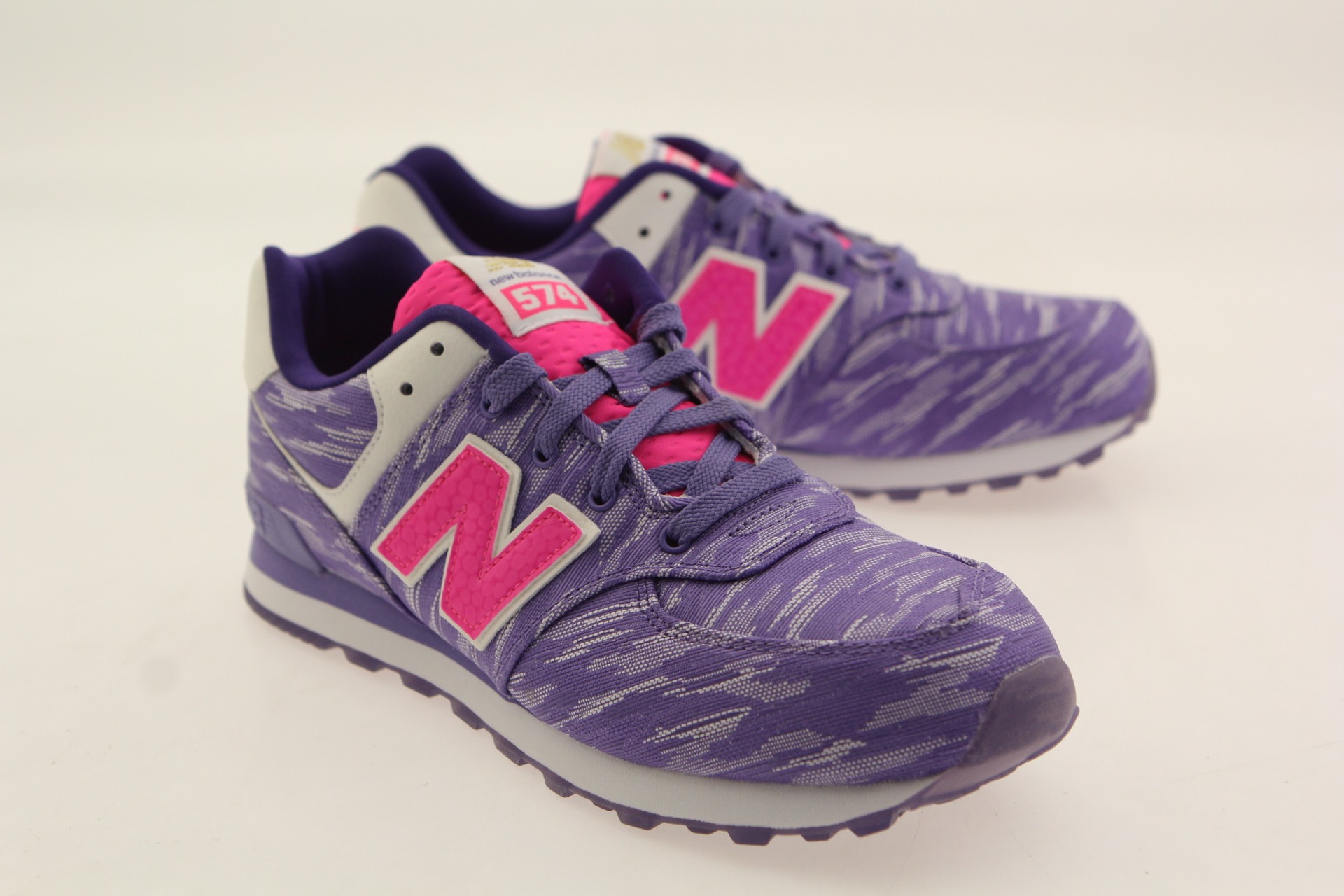 New Balance Big Kids 574 - KL574SQG (purple)