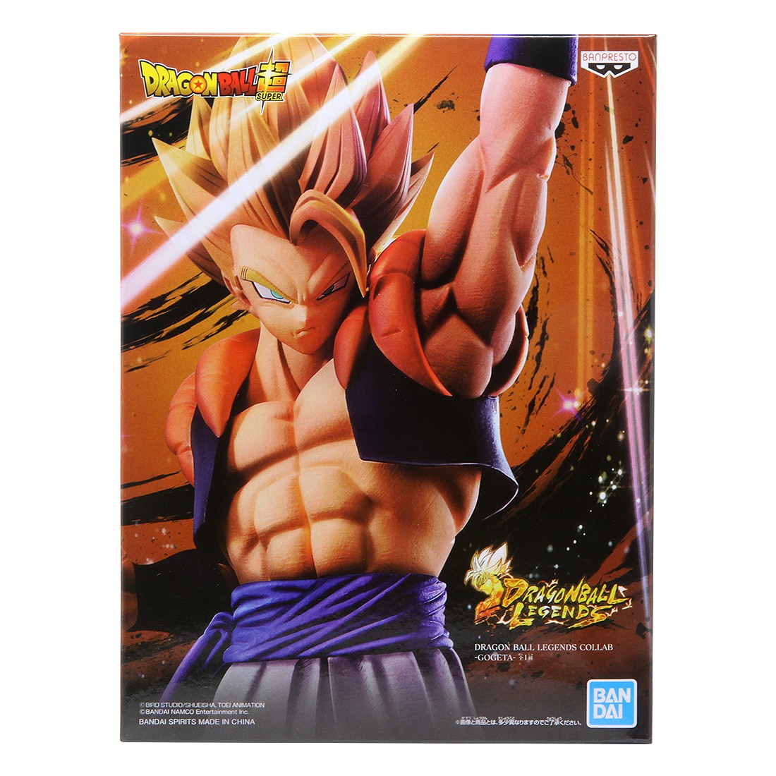 Banpresto Dragon Ball Legends Collab Gogeta Figure (tan)