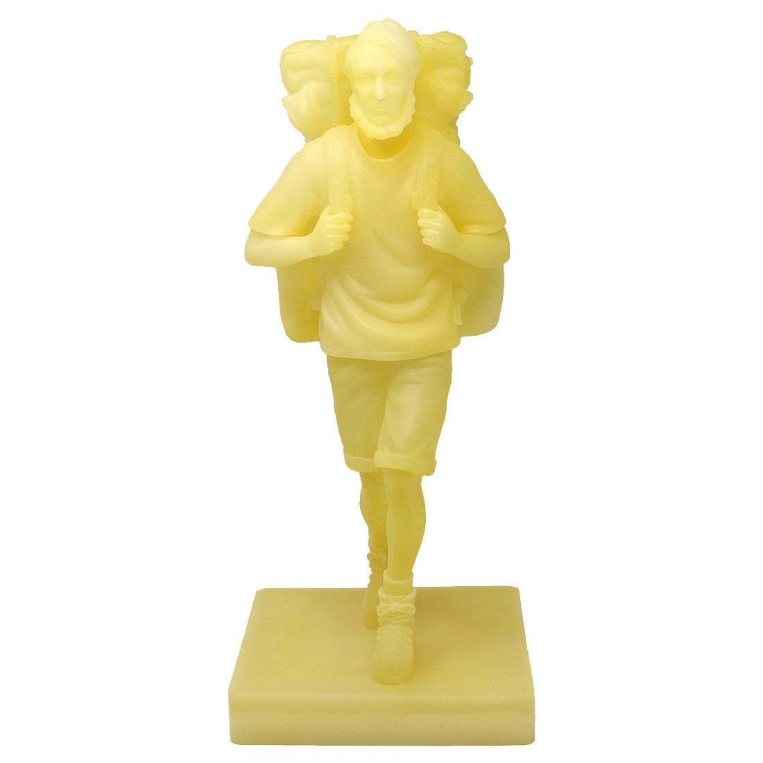 Medicom x Mountain Mans By Mountain Research Henry David Thoreau Luminescent GID 1/6 Vinyl Figure (white / green)