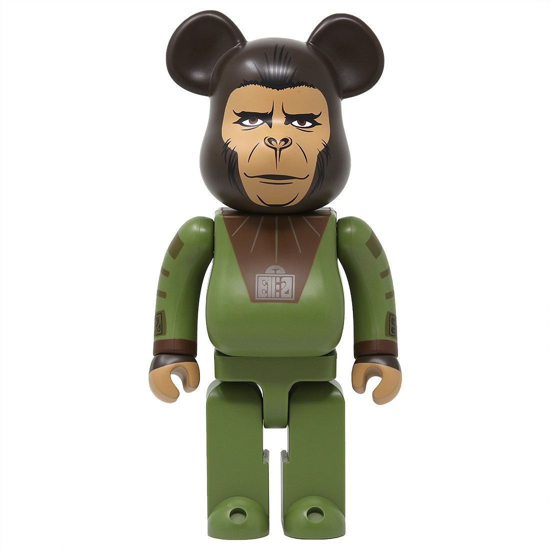 Medicom Planet Of The Apes Cornelius 400% Bearbrick Figure (green)