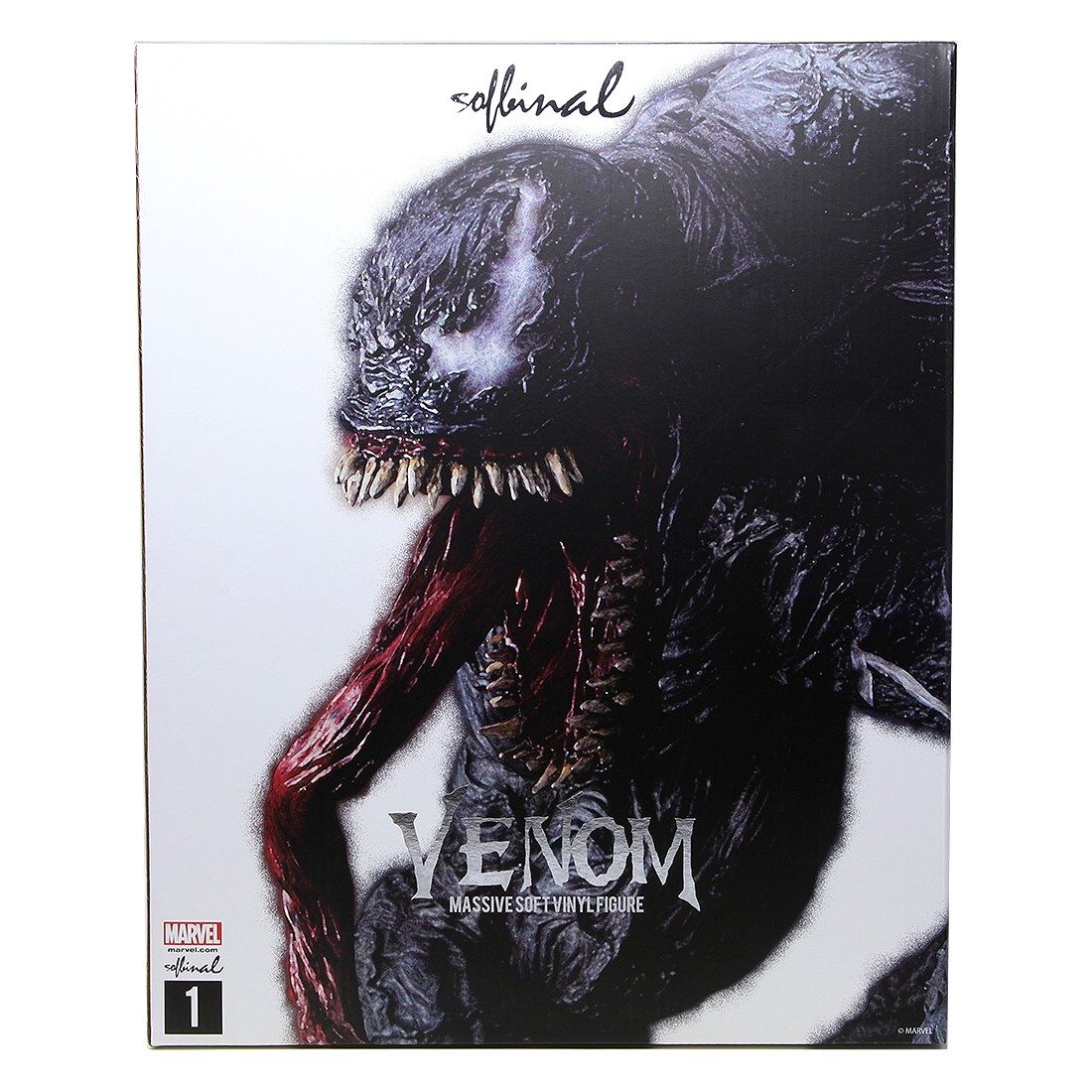 Sentinel Sofbinal Marvel Comics Venom Figure (black)