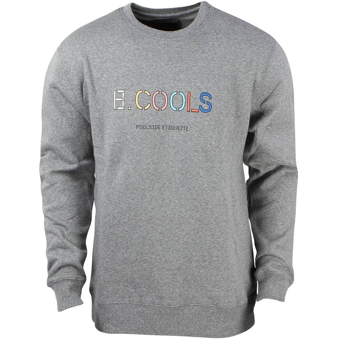 Barney Cools Men 90s Cools Crew Sweater (gray / melange)