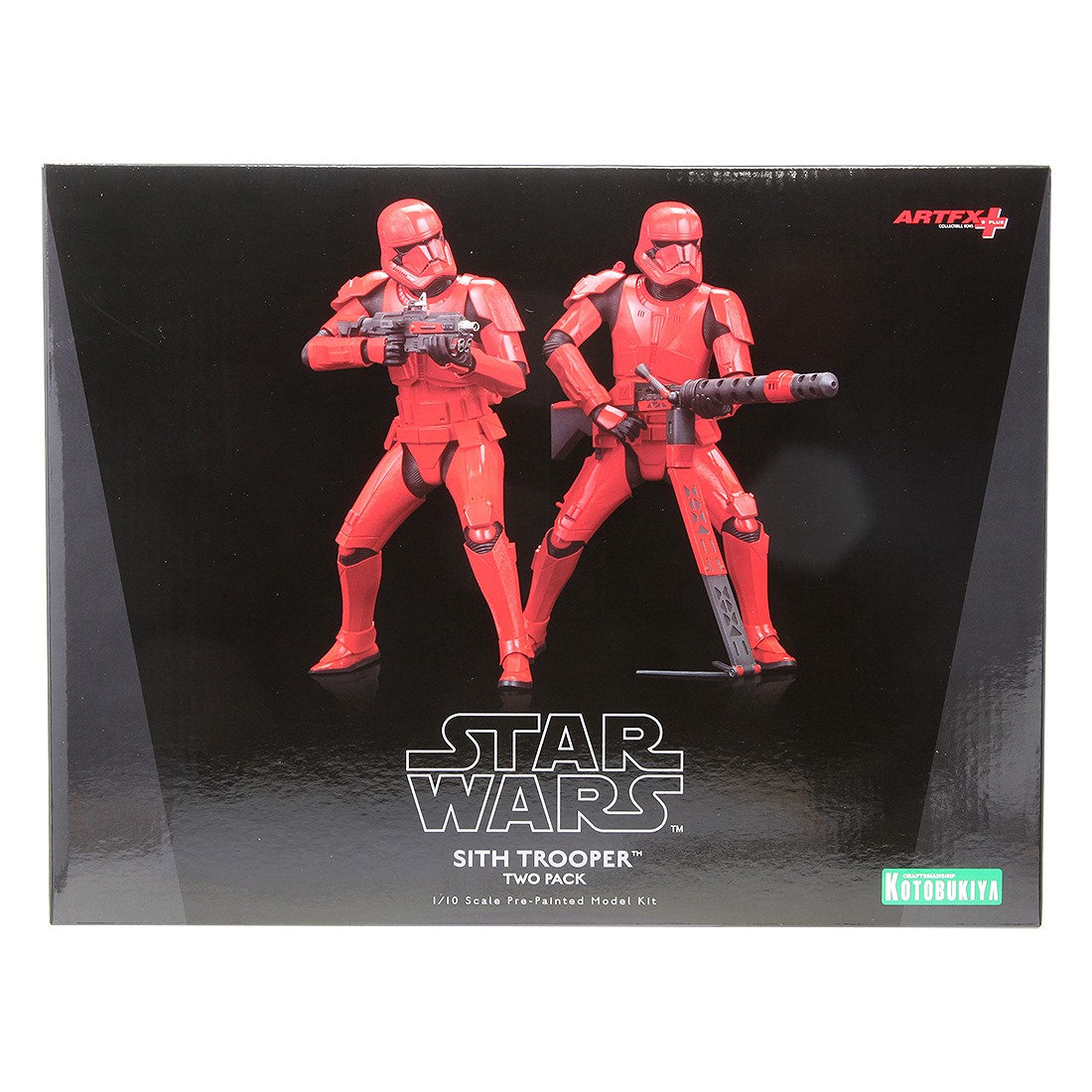 Kotobukiya Star Wars The Rise Of Skywalker Sith Trooper Two Pack ARTFX+ Statue (red)