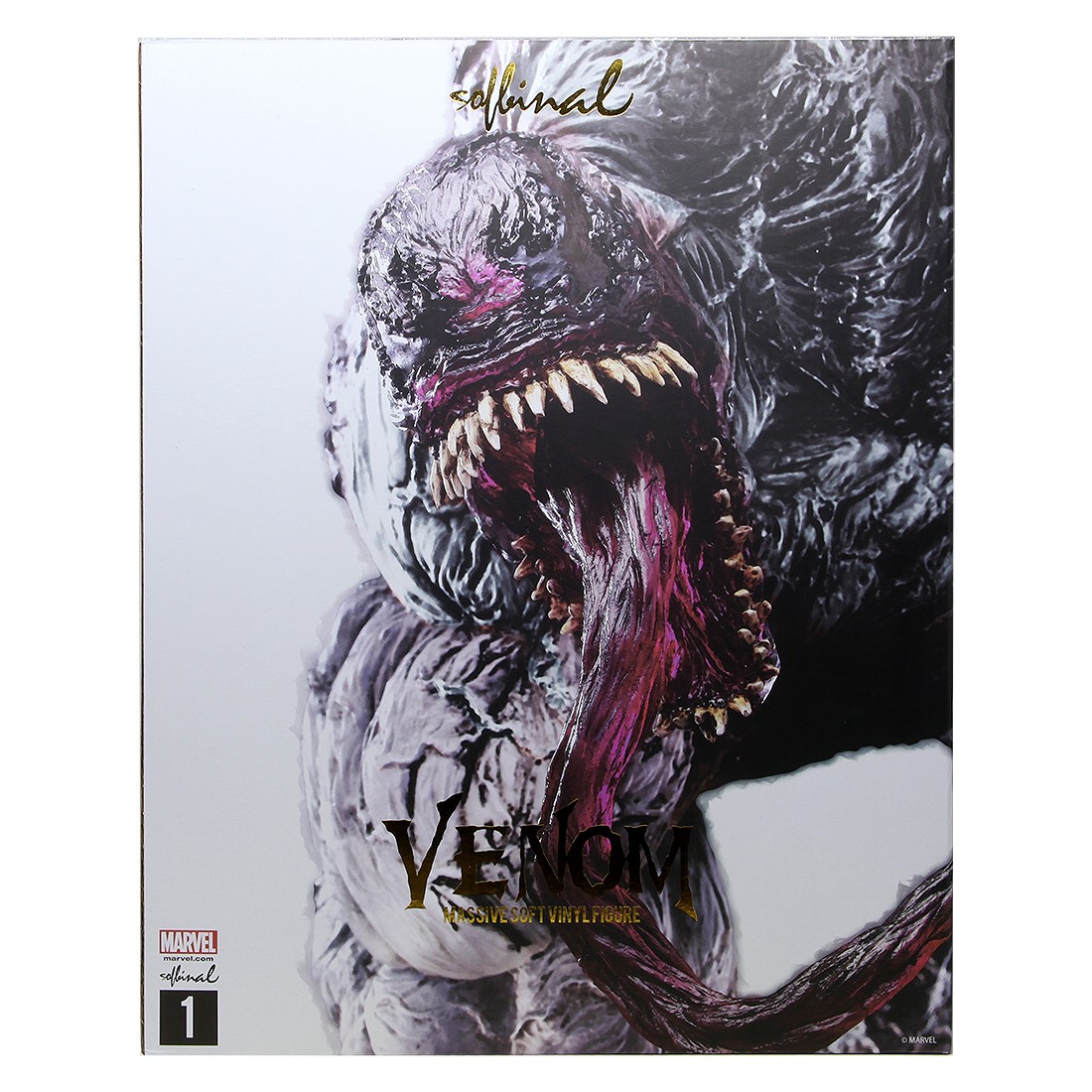 Sentinel Sofbinal Marvel Stealth Venom Figure (gray)