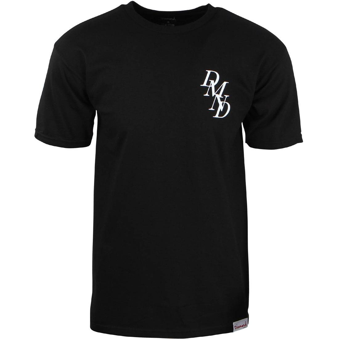 Diamond Supply Co Men Serif Chest Tee (black)