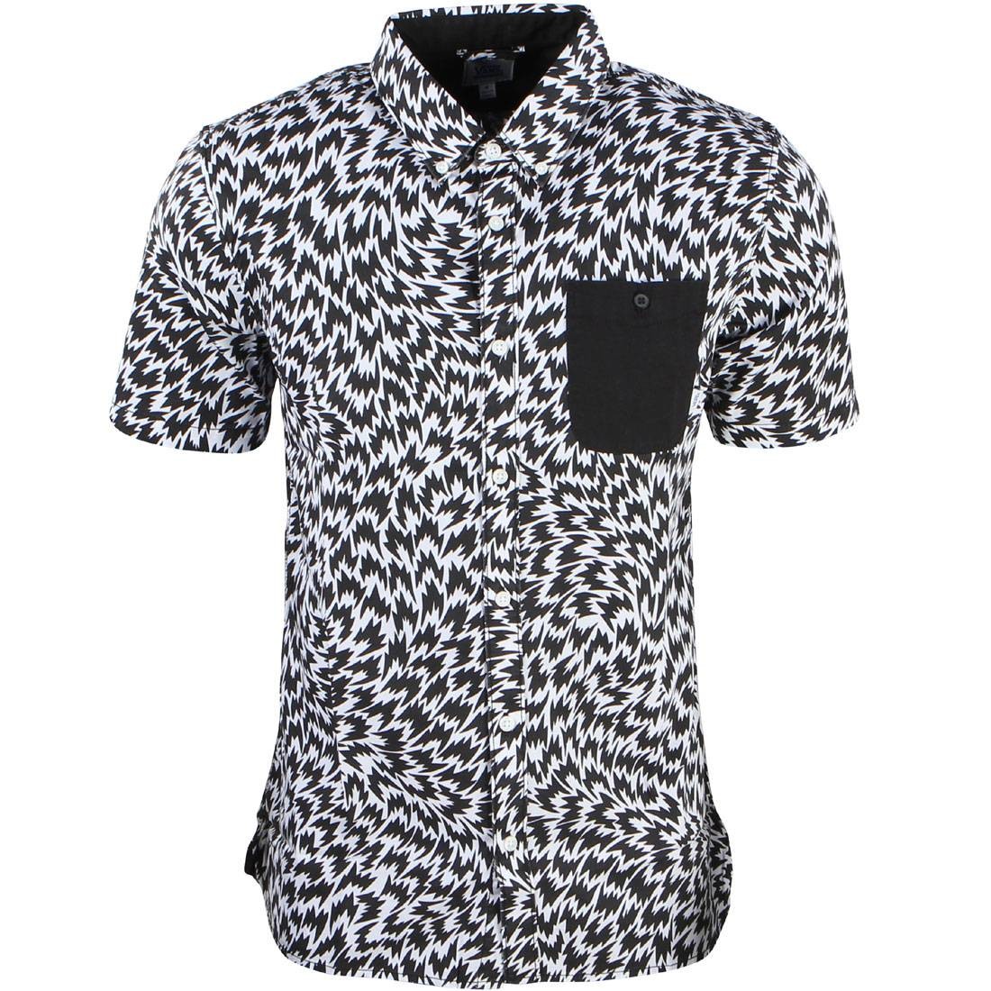 Vans Men Kishimoto Shirt (white / black flash)