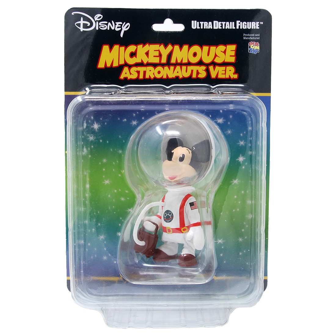 Medicom UDF Disney Series 8 Astronaut Mickey Mouse Vintage Toy Ver Ultra Detail Figure (white)