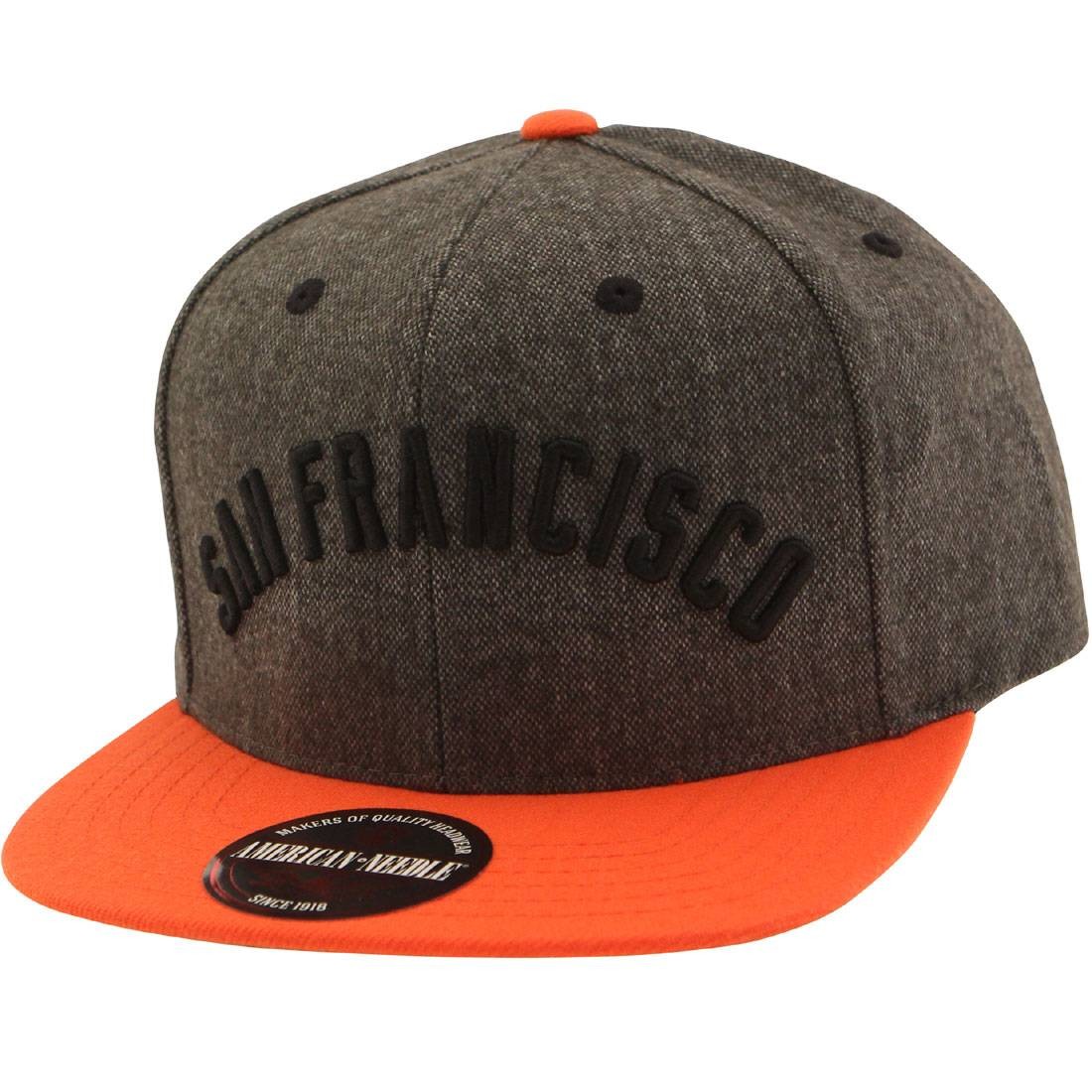 American Needle MLB San Francisco Giants Snapback Cap - Flak (brown / orange)