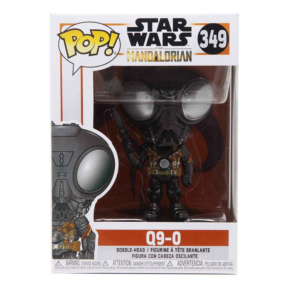 Funko POP Star Wars The Mandalorian - Q9-Zero (gray)
