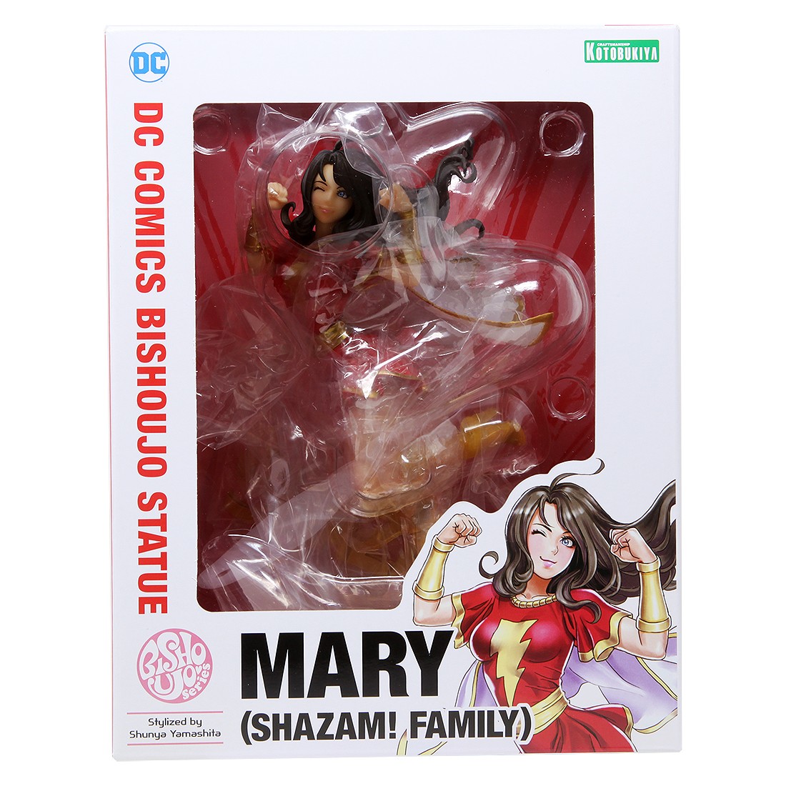 Kotobukiya DC Comics Mary Shazam! Family Bishoujo Statue (red)