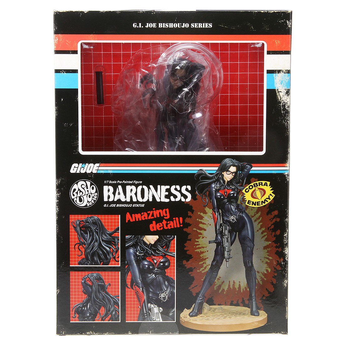 Kotobukiya G.I. Joe A Real American Hero Baroness Bishoujo Statue (black)
