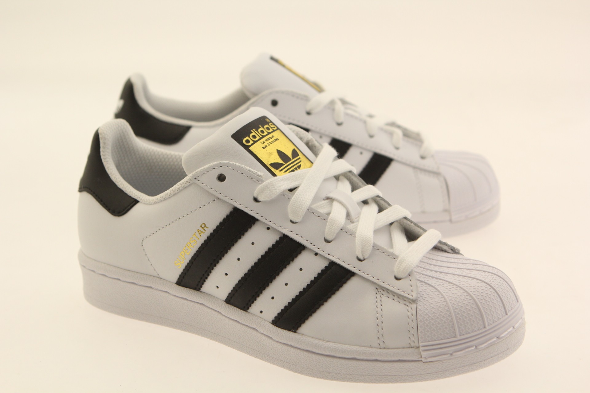 Adidas Big Kids Superstar (white / core black / running white ftw)