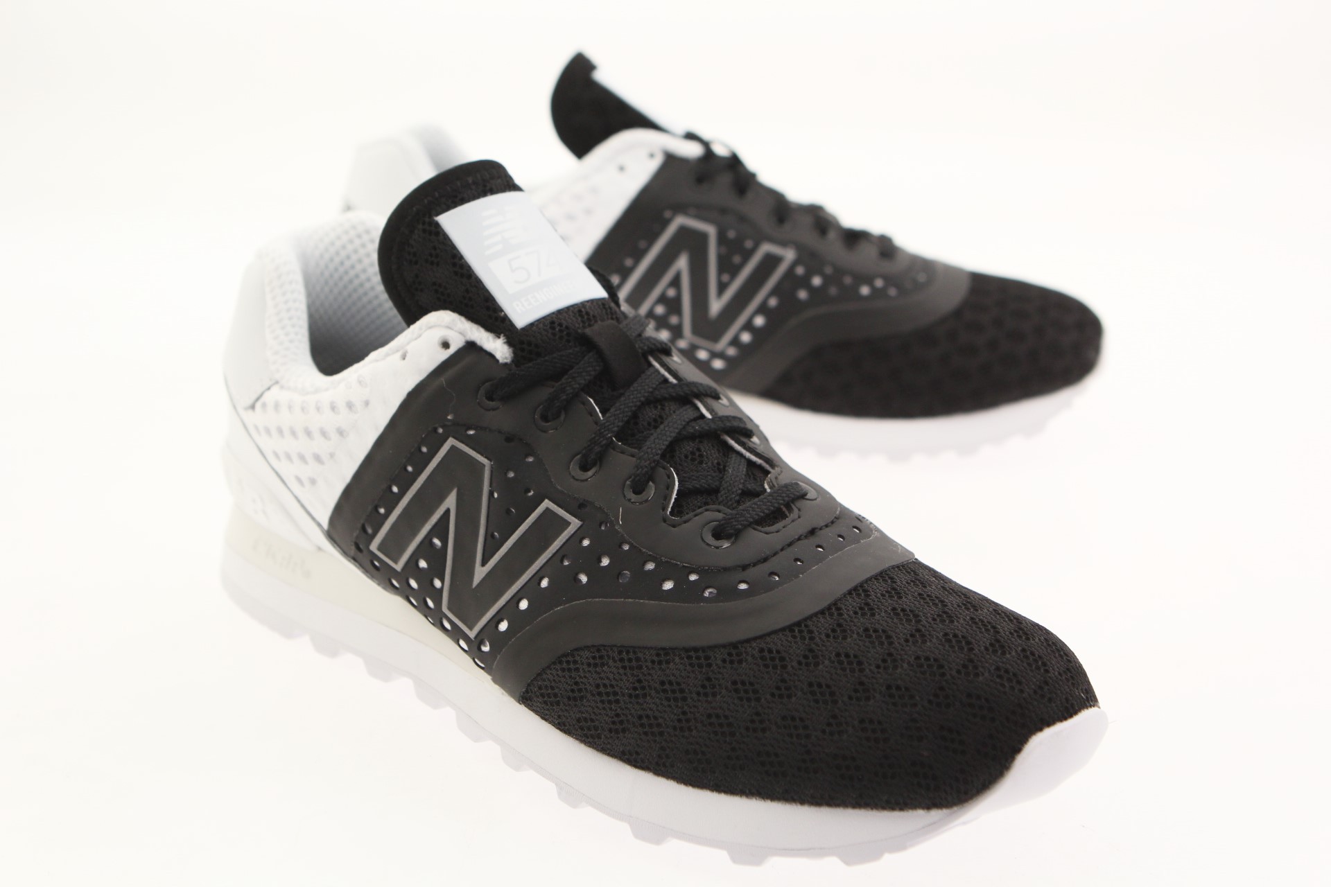 New Balance Men 574 Re-engineered Breathe MTL574MB (black / white)