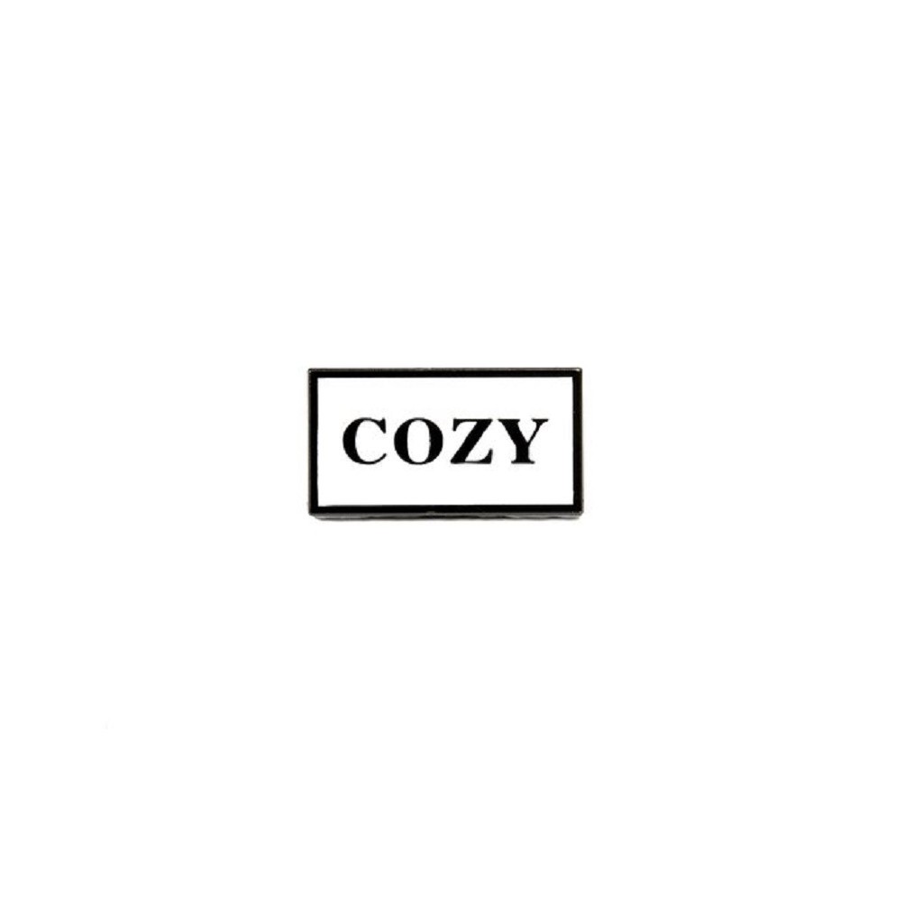 Team Cozy Cozy Box Pin (black)