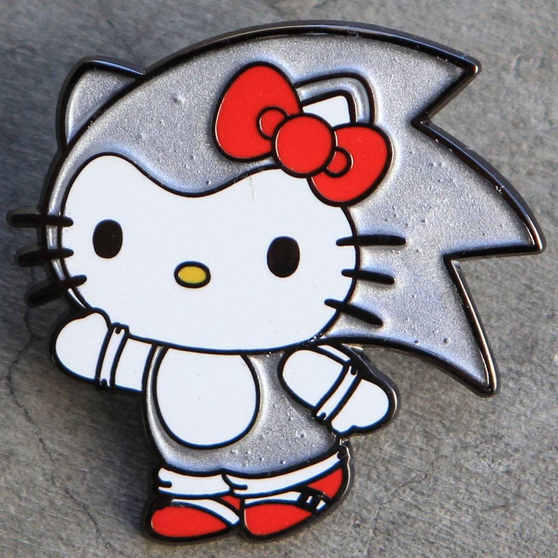 BAIT x Sanrio x Sonic Silver Hello Kitty Pin (silver)