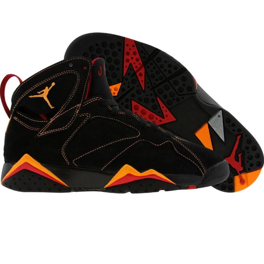 Nike Air Jordan Men 7 VII Retro (black / citrus / varsity red)