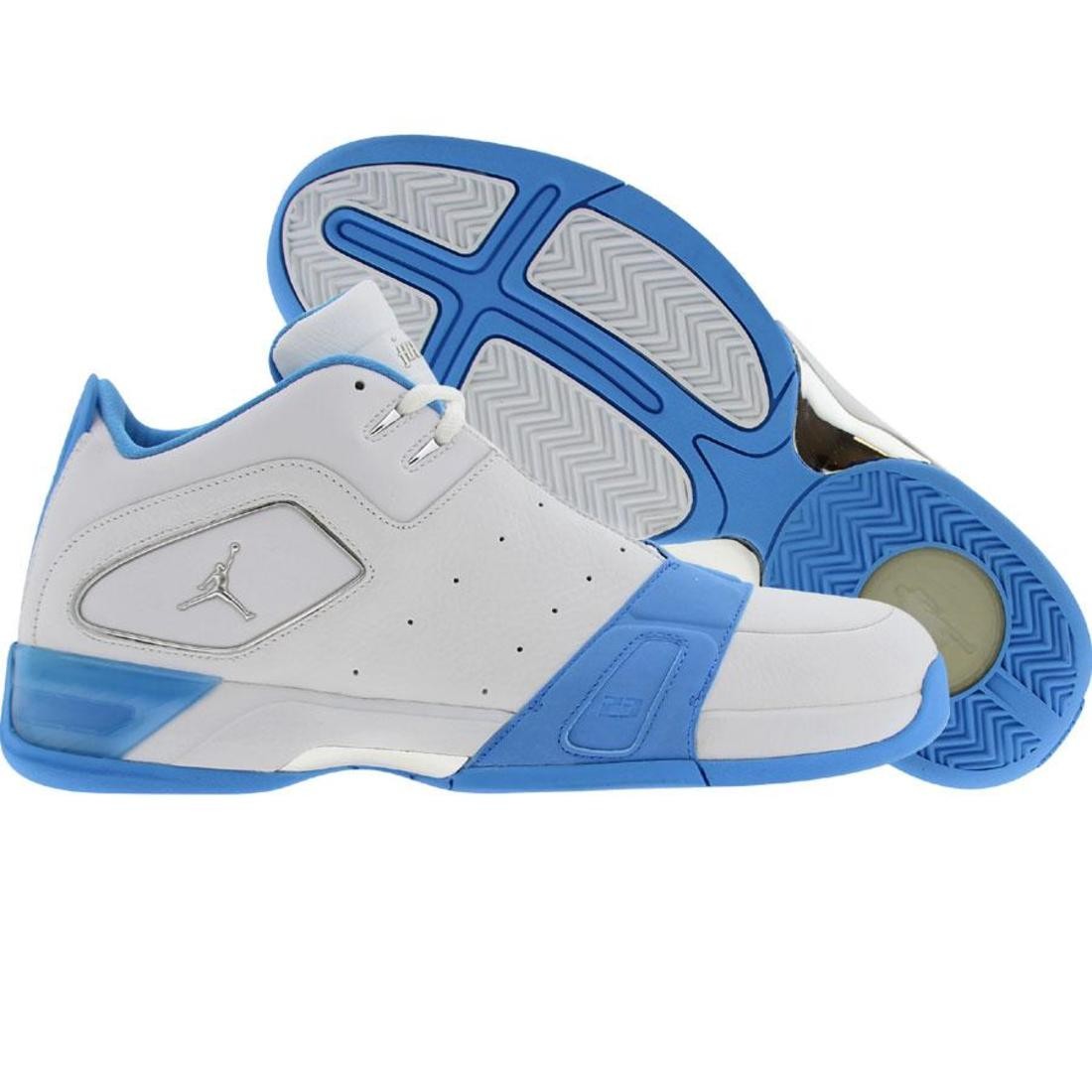 Nike Jordan Men Team Handlez (white / metallic silver / university blue)