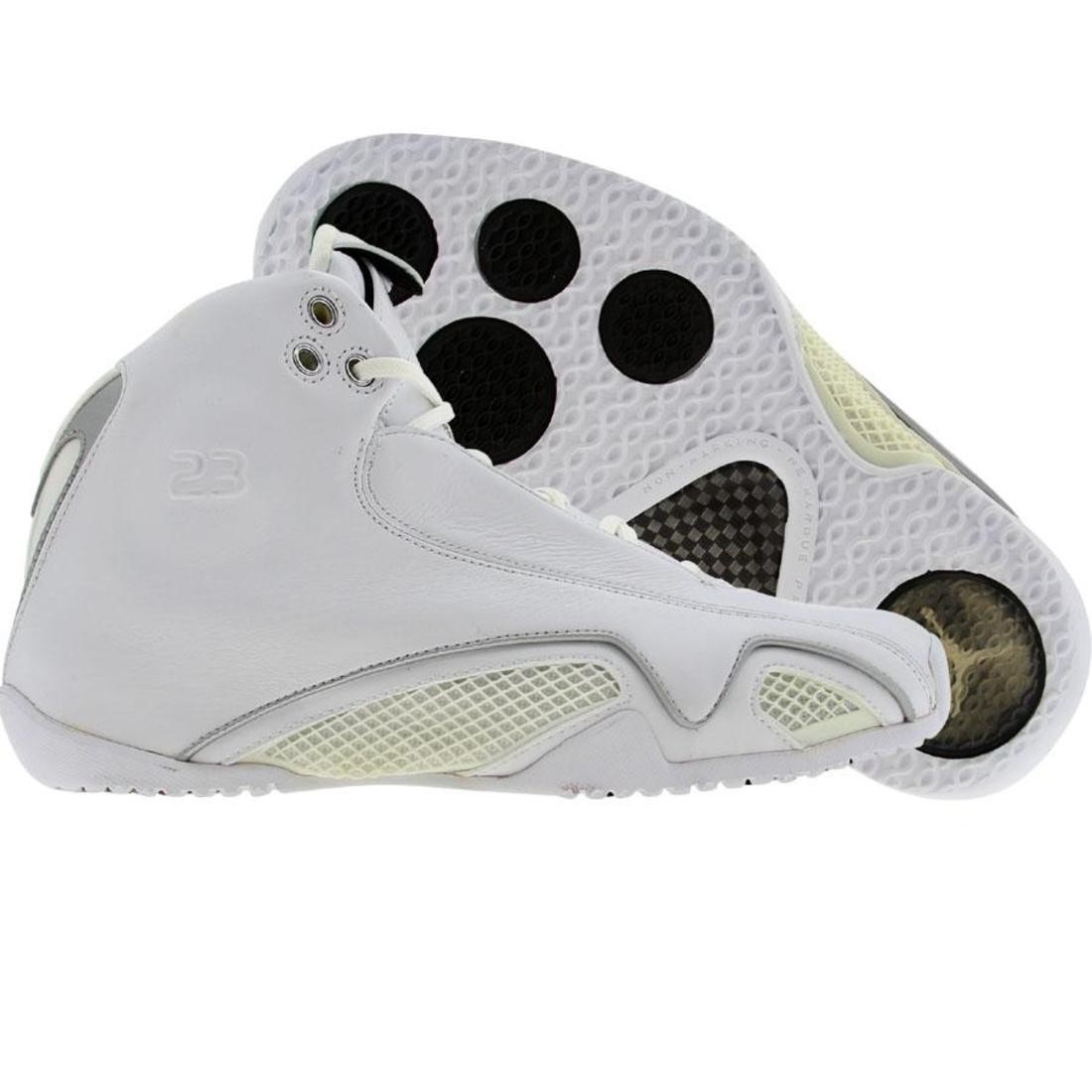 Nike Air Jordan Big Kids XXI 21 (white / metallic silver / black)